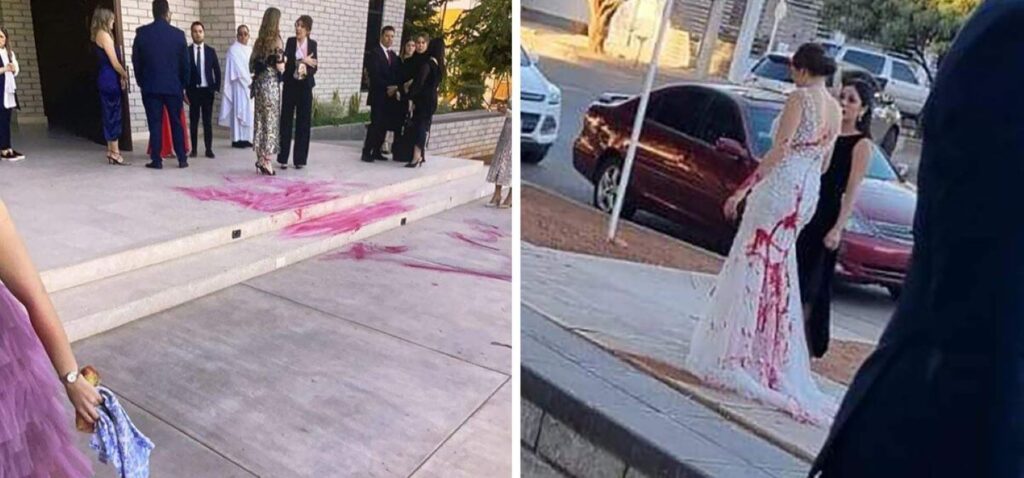 Mother-in-Law Strikes Back: Paint Thrown on Hated Daughter-in-Law's Wedding Dress