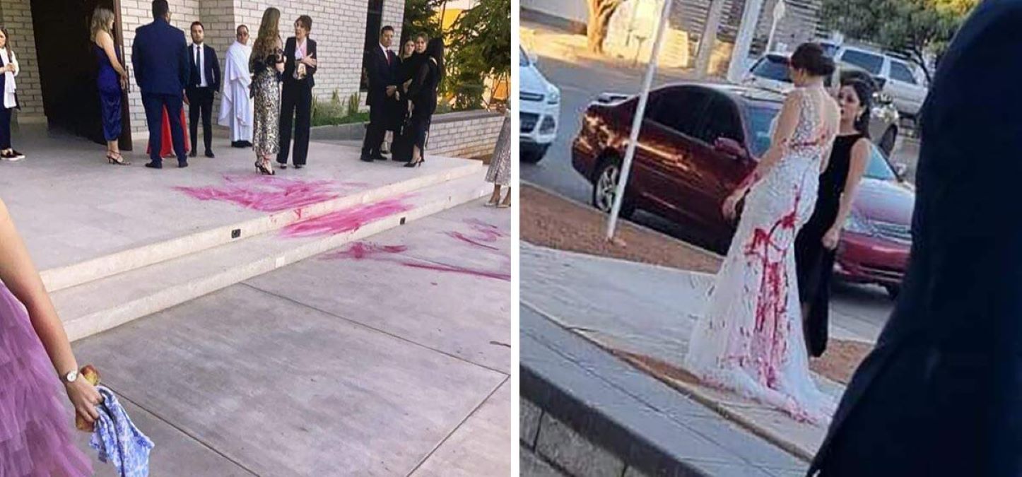 Mother-in-Law Strikes Back: Paint Thrown on Hated Daughter-in-Law’s Wedding Dress