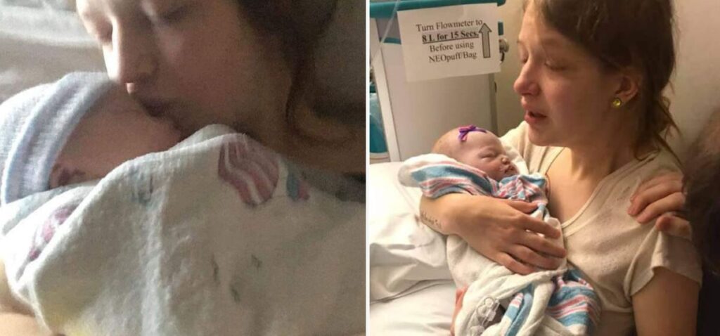 Tragic Loss: Baby Girl Dies in Mother's Arms Days After Birth, Possibly Due to a Kiss