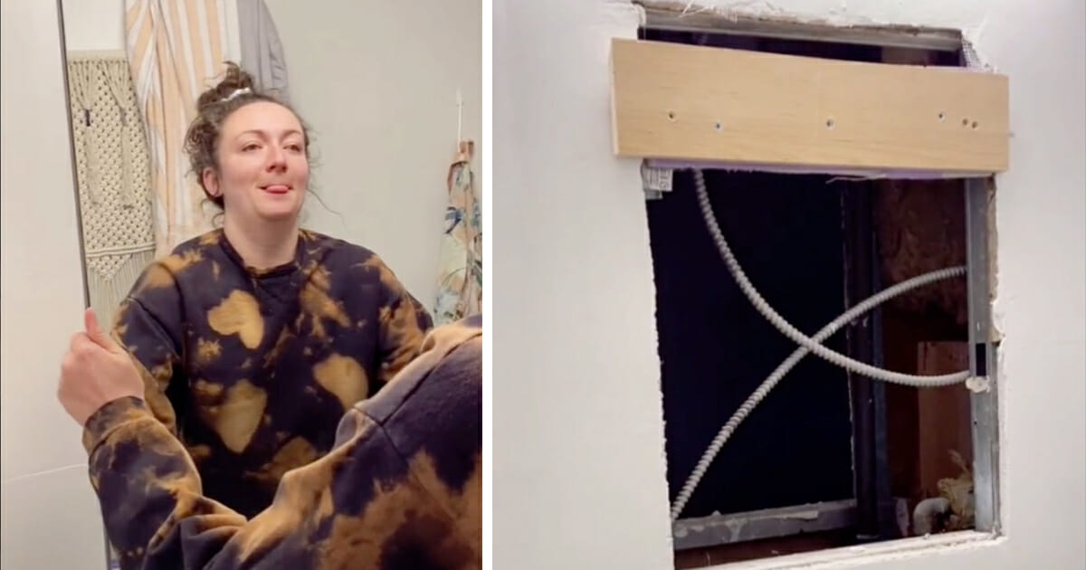 Hidden Sounds: Woman Discovers Abandoned Apartment Behind Bathroom Mirror