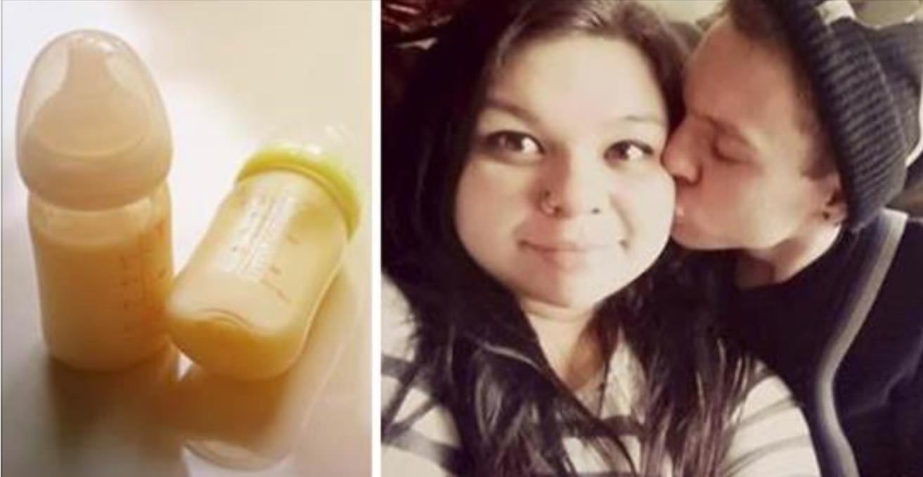 Grandma Finds Discolored Milk in Baby Bottle – Discovers Green Ring and Panics!