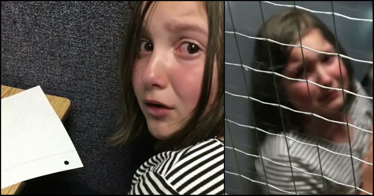 Mother pulls 8-year-old daughter out of school and discovers the ‘school jail’