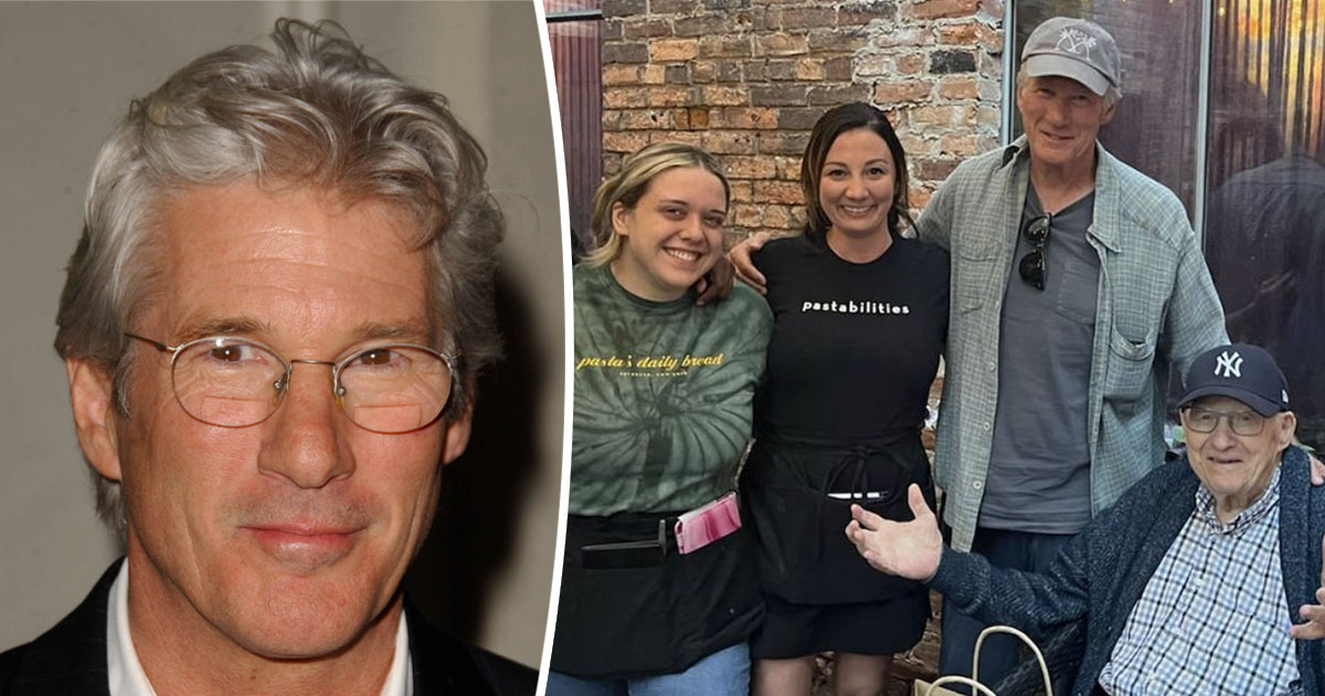 Richard Gere Celebrates Father’s 100th Birthday at Local Restaurant